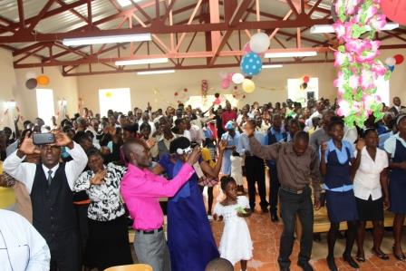 Celebration of New Church Building in Hesse, Haiti