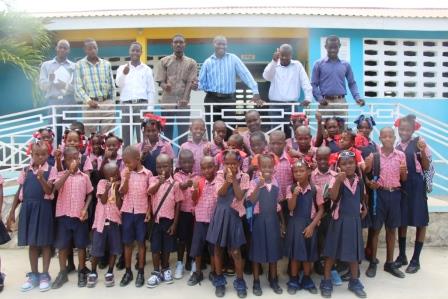 Total attendance on the first day of school in Jeanton, Haiti