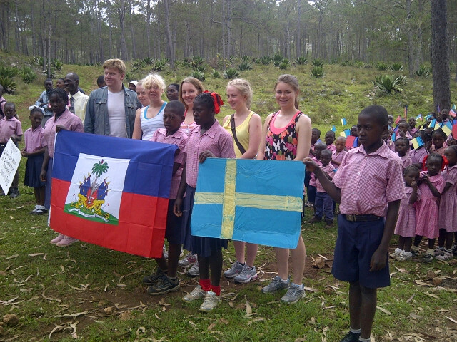 Star of Hope Swedish Star team in Bois Negres Haiti