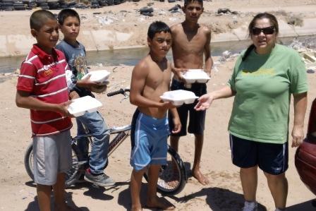 Providing Food to youth in Mexico