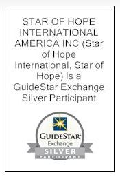 star of hope and guidestar work to help our mission