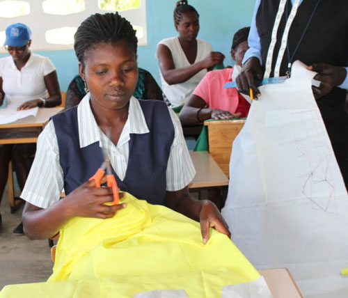 'star of hope' sewing mission class haiti do it