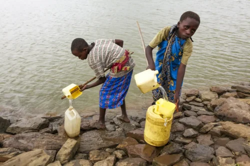 kenya water crisis children walking several miles