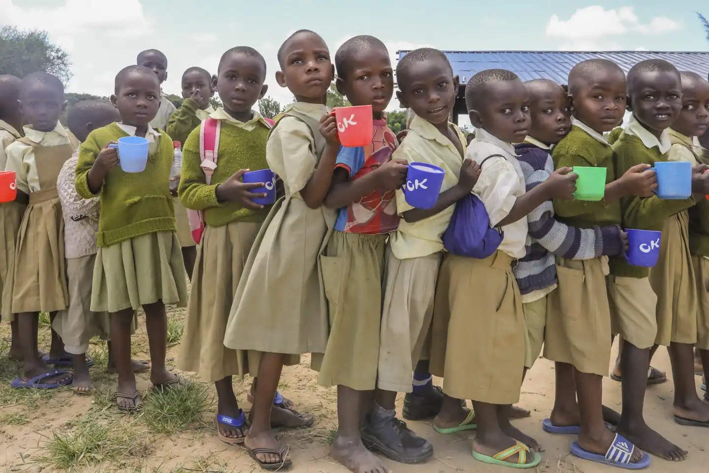kenya water crisis children walking several miles
