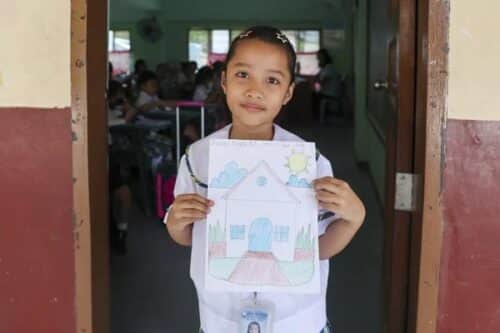  And most importantly, at The Star of Hope School, where she thrives.