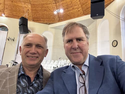 working in the Ukraine at a focus business school seminar wow