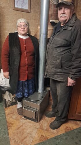 They can not believe someone gave them a stove and wood! One Child at a time: Bringing Hope and Warmth to Ukraine