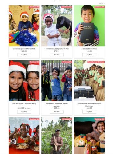 Shop at Star of Hope a image of online web shop to help a child