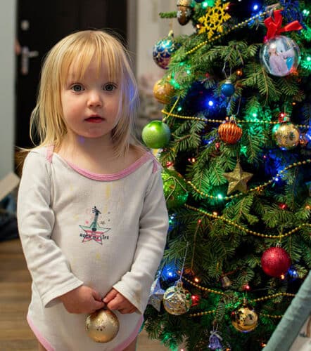 Child in Ukraine what will Christmas bring