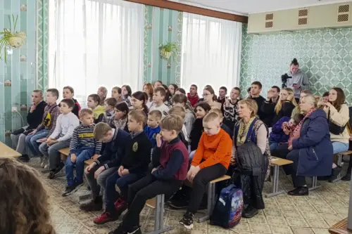 from Berezovka Boarding School for Deaf Children 