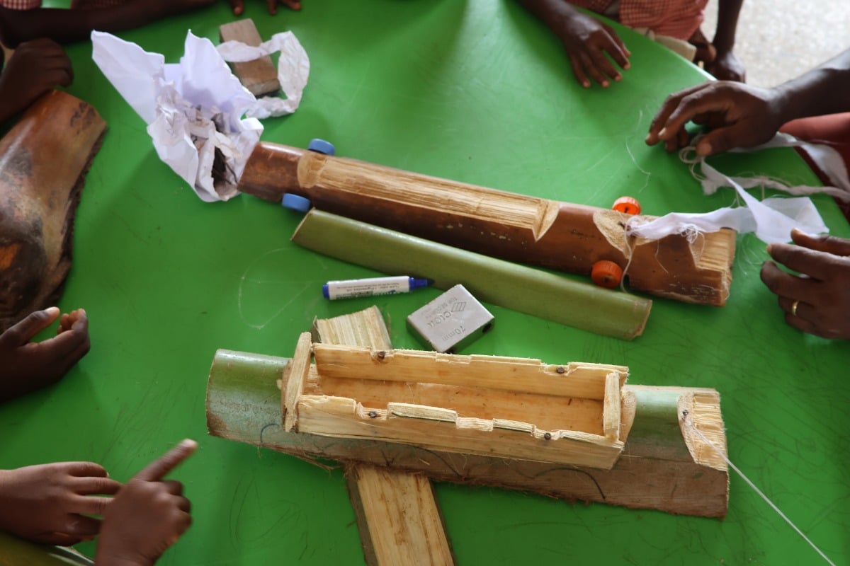 Star of Hope US Stem Learning Cars From Coconut Branches. 178571