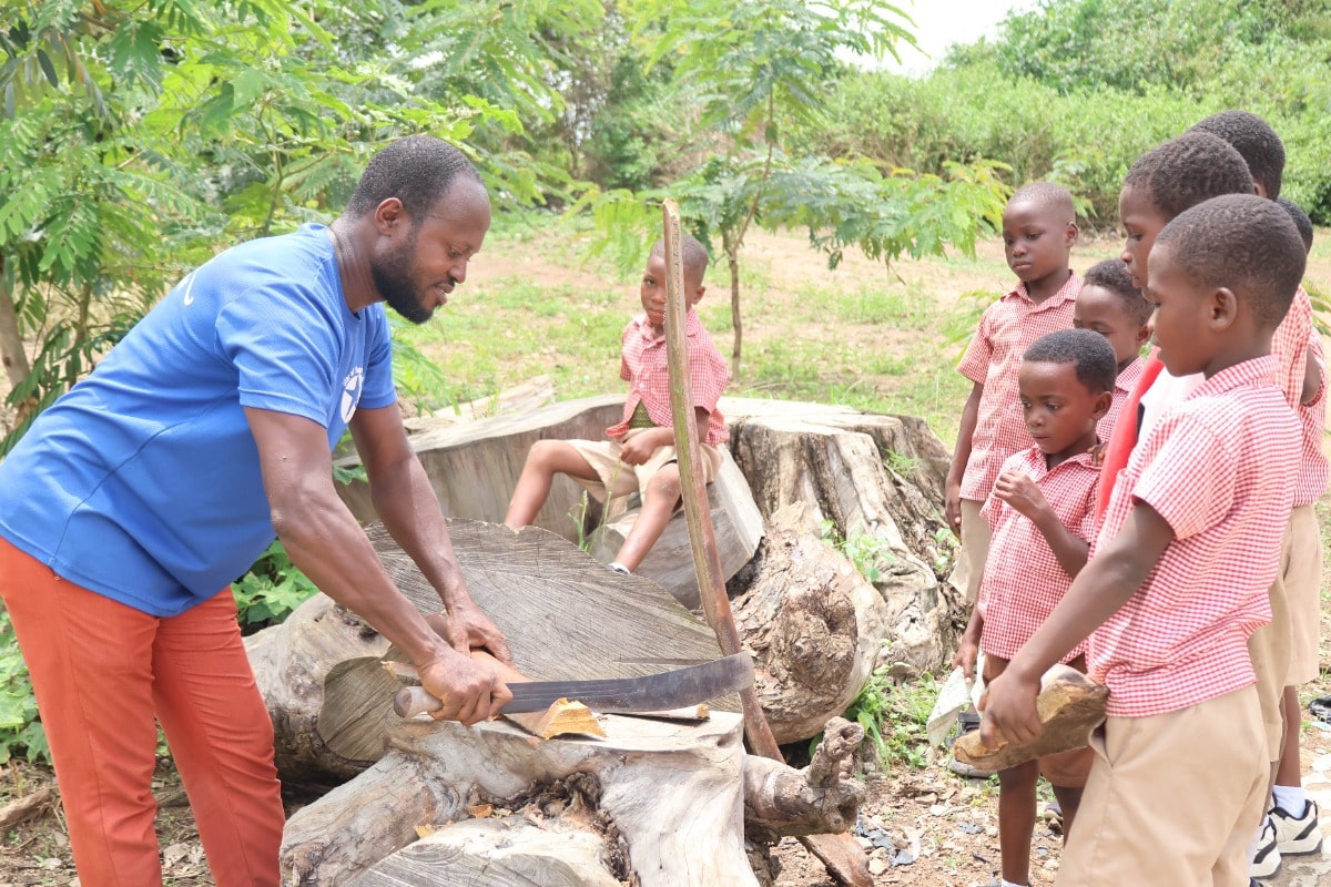 Star of Hope US Stem Learning Cars From Coconut Branches. 178574